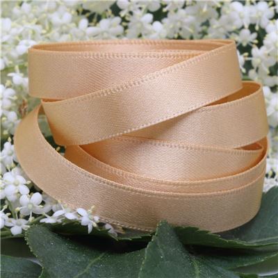 10mm Satin Ribbon - Honey Gold